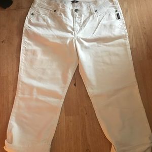 Silver Suki Capris Women’s 16 New